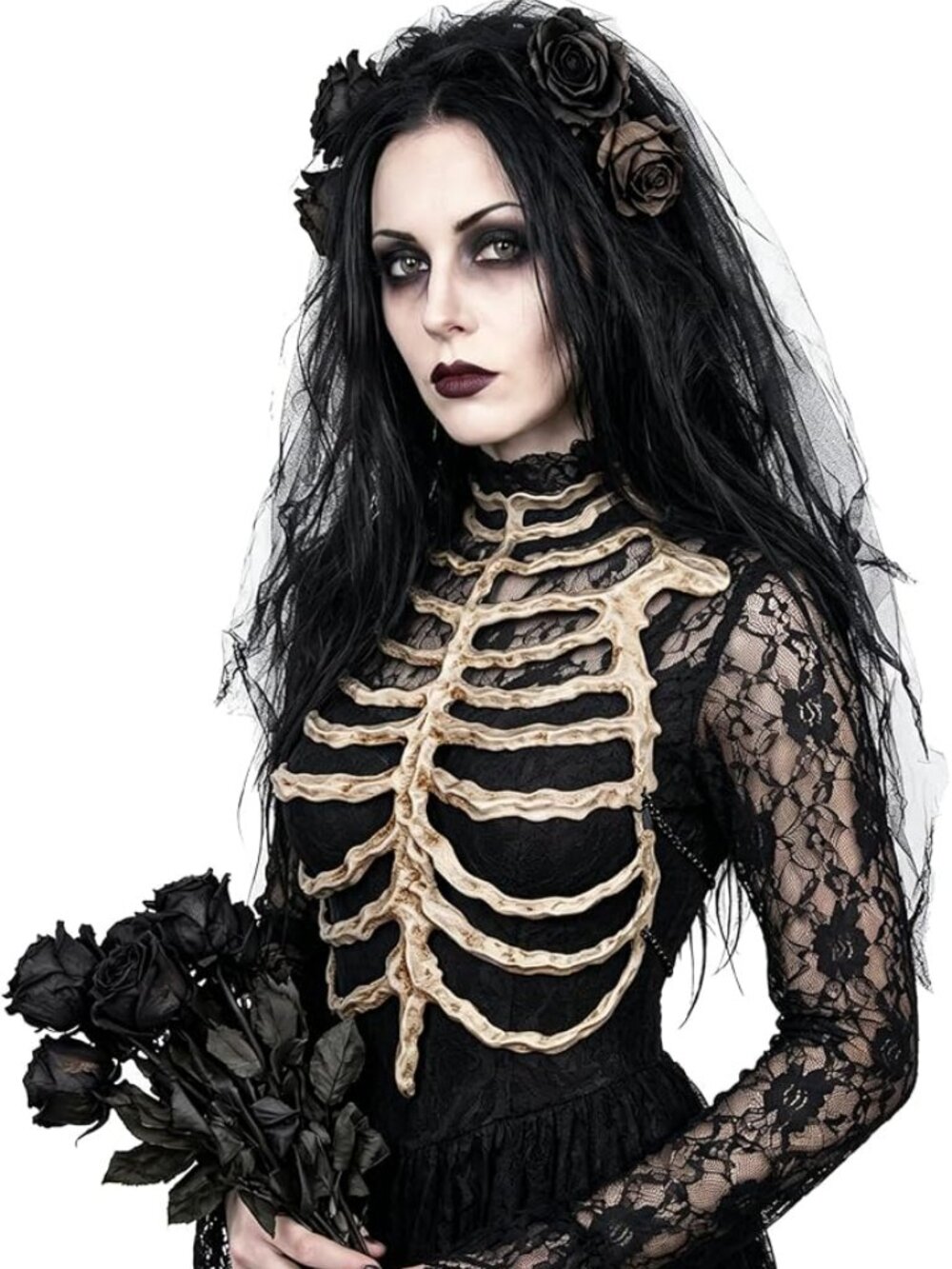 Gothic Skeleton Rib Cage Harness